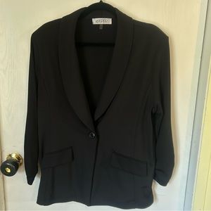 Kasper XL Black Blazer Jacket
